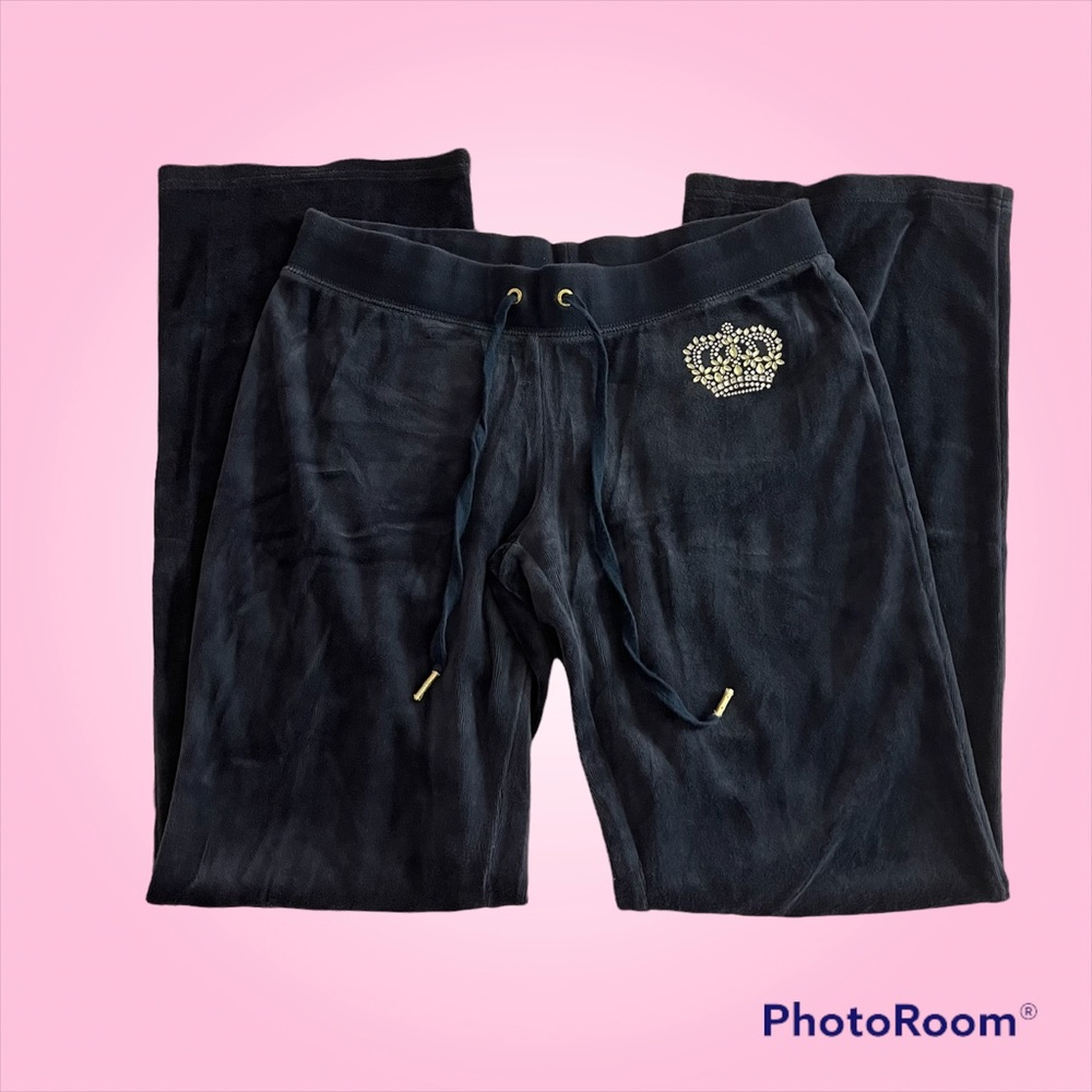 SOLD | 👙 Navy Velour Juicy Couture Trackpants 👙